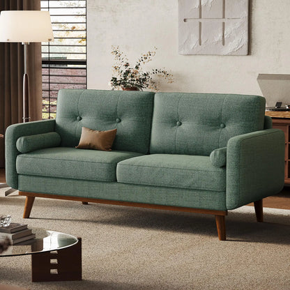 65" Mid Century Modern Couch Sofa Loveseat