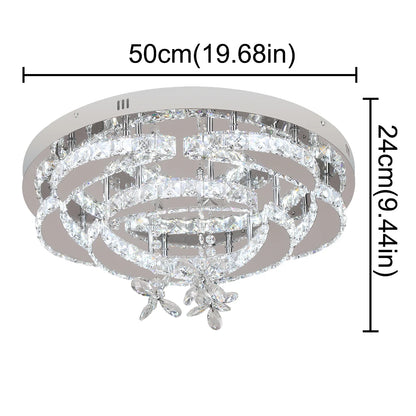 Luxury K9 Crystal Chandelier Modern Ceiling Lamp