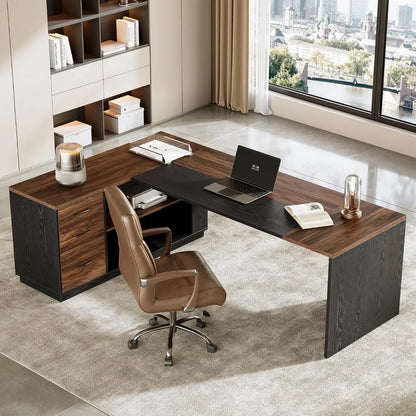 78.7 Inches Modern Executive Desk