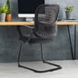 Ergonomic Office Chair No Wheels with Armrest