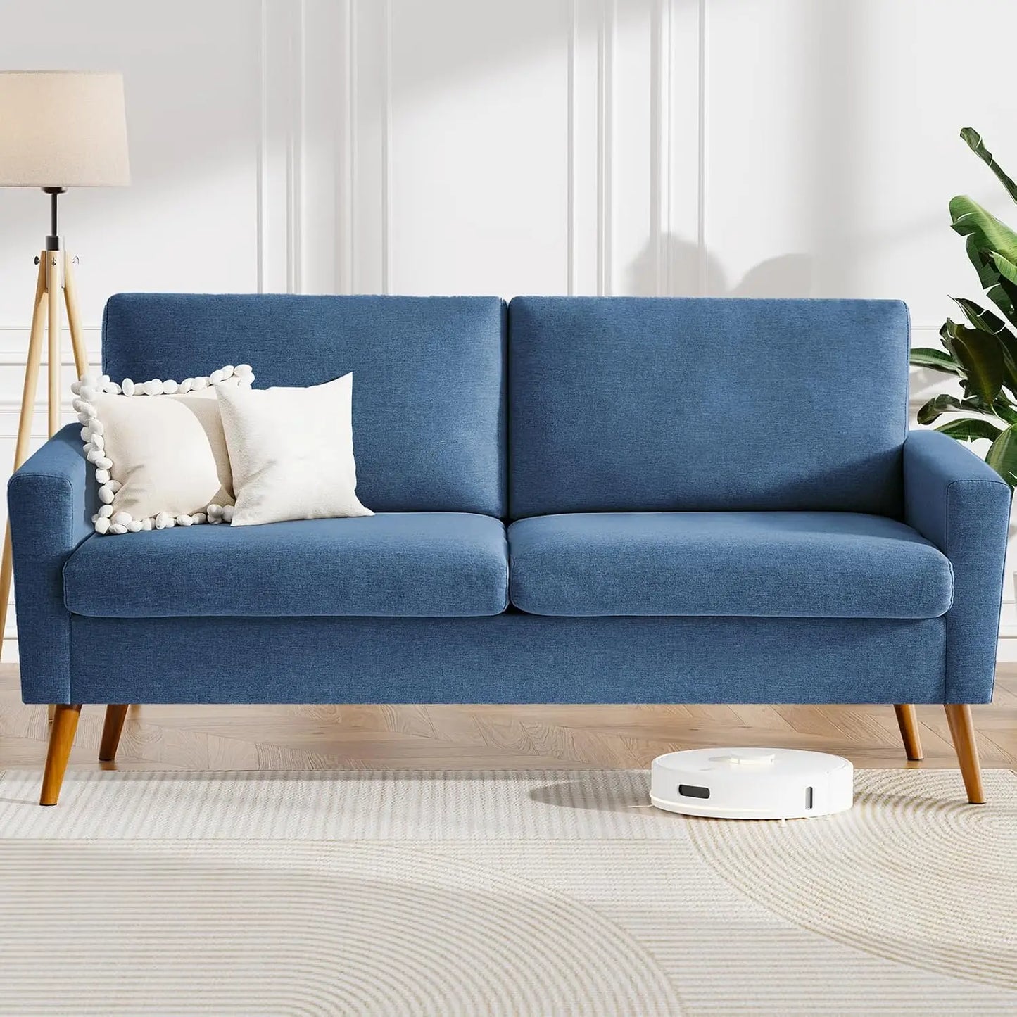 68"  Mid Century Modern Love Seat Couche