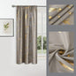 2pcs Luxury Marble Pattern Curtains with Rod Pocket, Blackout Curtains for Living Room, Bedroom, Home Decor, Window Curtains