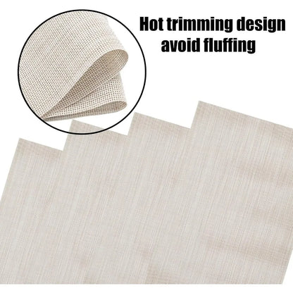 4 Pcs Beige Placemats
