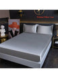 Silky Cooling Solid Fitted Sheet Set