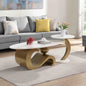 Modern Nest Coffee Table, Oval Table Top
