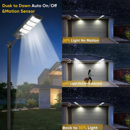 80000LM Solar Led Light, Super Bright