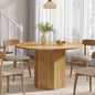 Round Dining Table for 4-6 People, 47-Inch