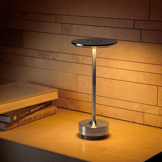 2PCS Rechargeable Wireless Table Lamp , Touch Lamp