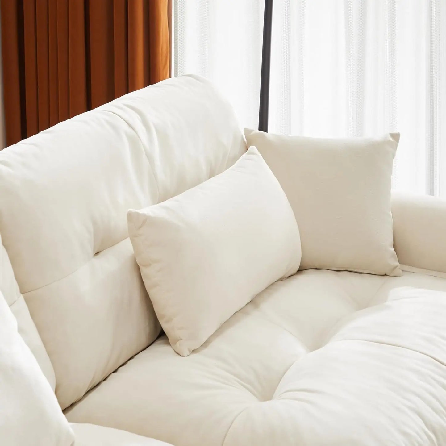 Modern Modular Sectional Sofa, 130"