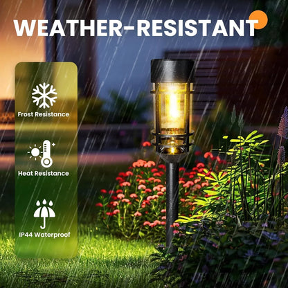 4 Sets Outdoor Solar Street Lights
