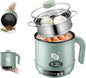 Smart Mini Hot Pot 1.2L w Stainless Steel Steamer Basket 600W