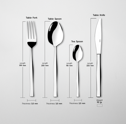 Zarif 16-Piece Cutlery Set