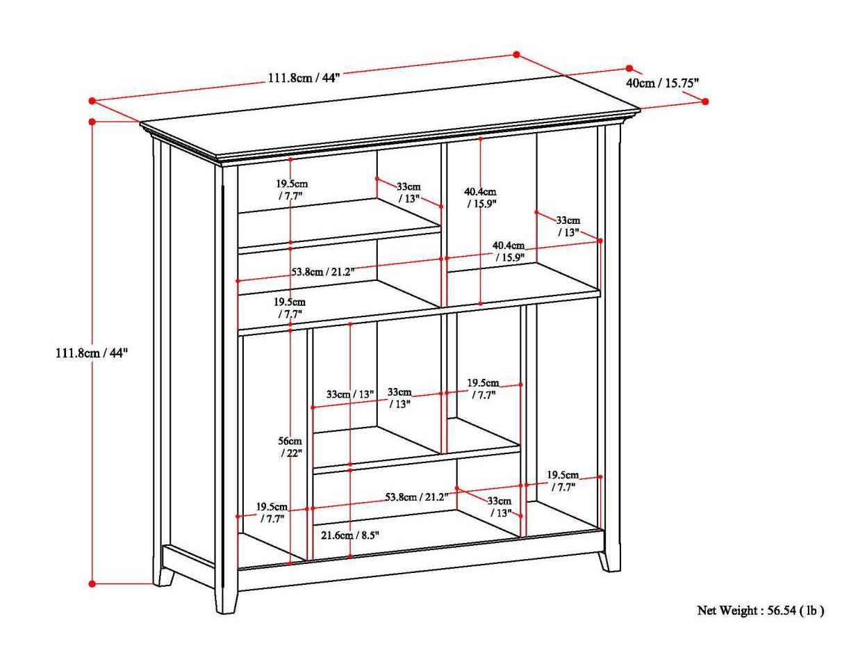 Amherst - Multi Cube Bookcase And Storage Unit