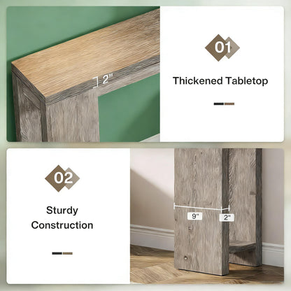 Wood Entryway Console Table, Console Table, Side Table