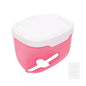 Bathroom Toilet Paper Holder Punch-free Waterproof Storage Box Toilet Paper Storage Rack Paper Towel Kitchen Storage Accessories Waterproof Toilet Paper Holder Wall Mounted Punch Free Paper Dispenser Transparent Storage Box Bathroom Kitchen Supply