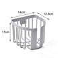 Bathroom Toilet Paper Holder Punch-free Waterproof Storage Box Toilet Paper Storage Rack Paper Towel Kitchen Storage Accessories Waterproof Toilet Paper Holder Wall Mounted Punch Free Paper Dispenser Transparent Storage Box Bathroom Kitchen Supply