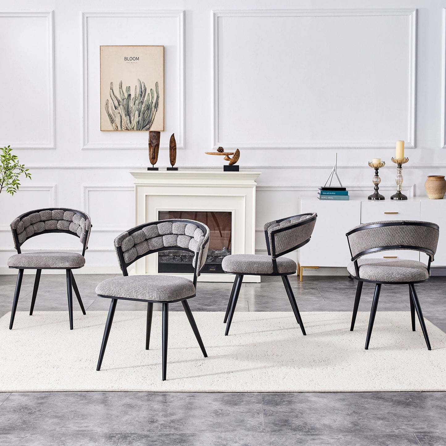 Dining Chairs For Dining Room & Kitchen (Set of 2)