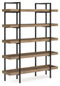 Montia - Bookcase - Light Brown
