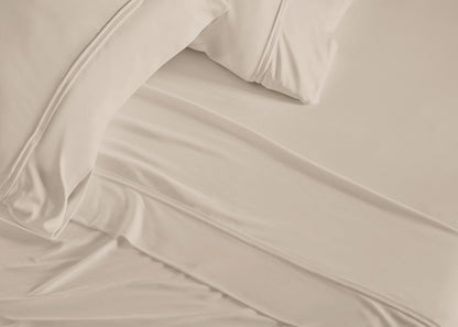 BedGear Dri-Tec Sheet Set, Beige, Split King/Split Cal King