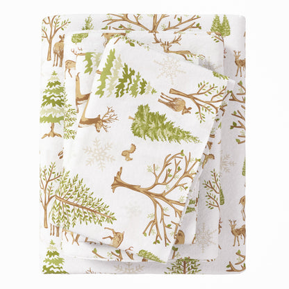 Turkish Cotton Flannel Sheet - Lakeview Collection
