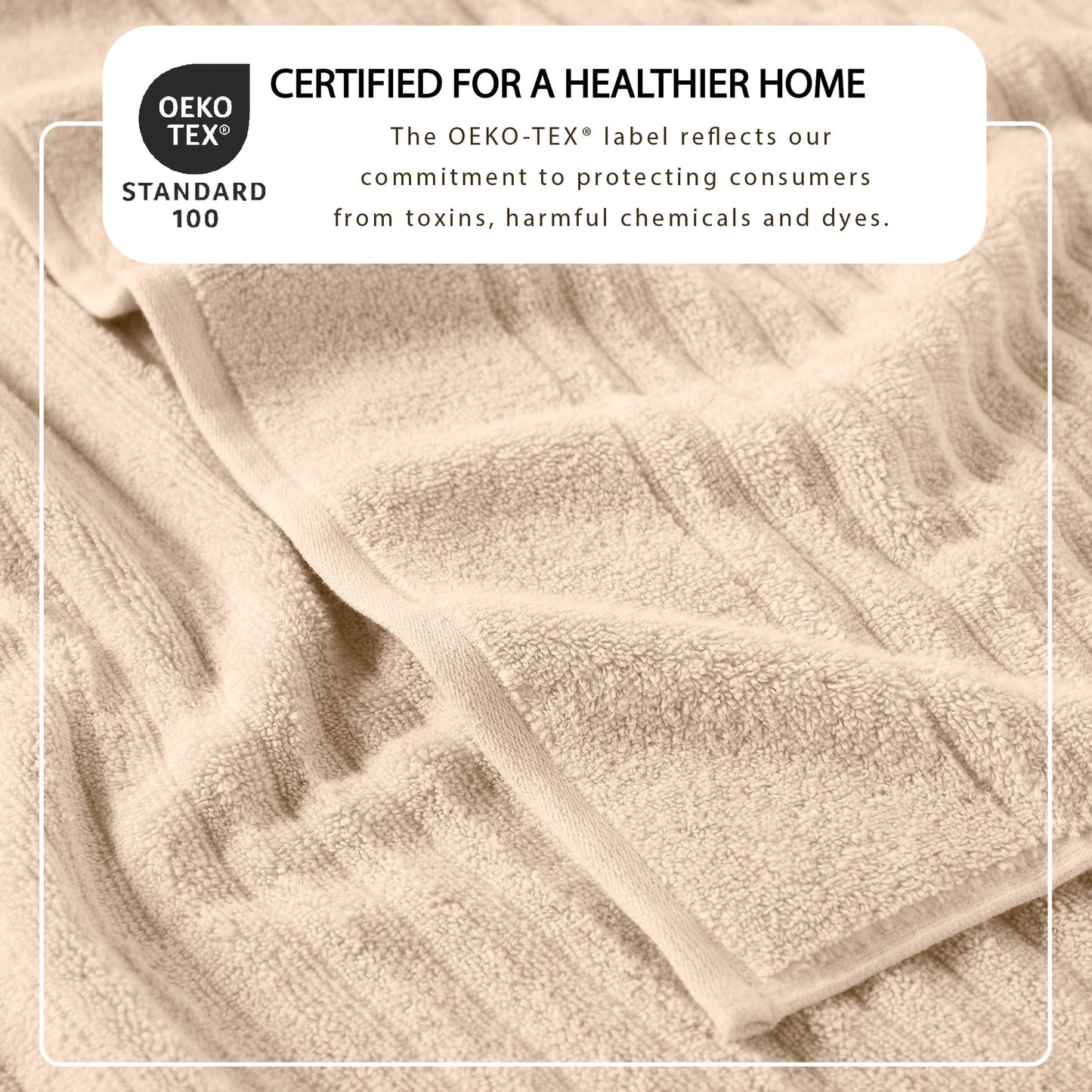 Luxury Combed Cotton Bath Towel Set - Karina Collection
