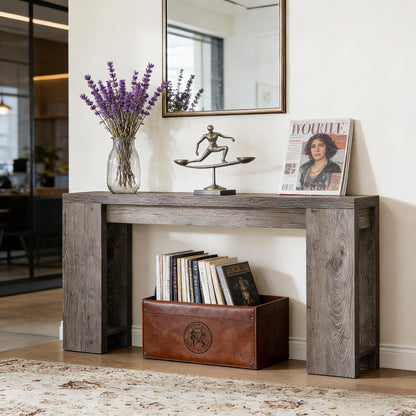 Wood Entryway Console Table, Console Table, Side Table