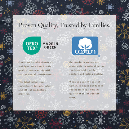 Turkish Cotton Flannel Sheet - Lakeview Collection