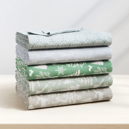 Turkish Cotton Flannel Sheet - Lakeview Collection