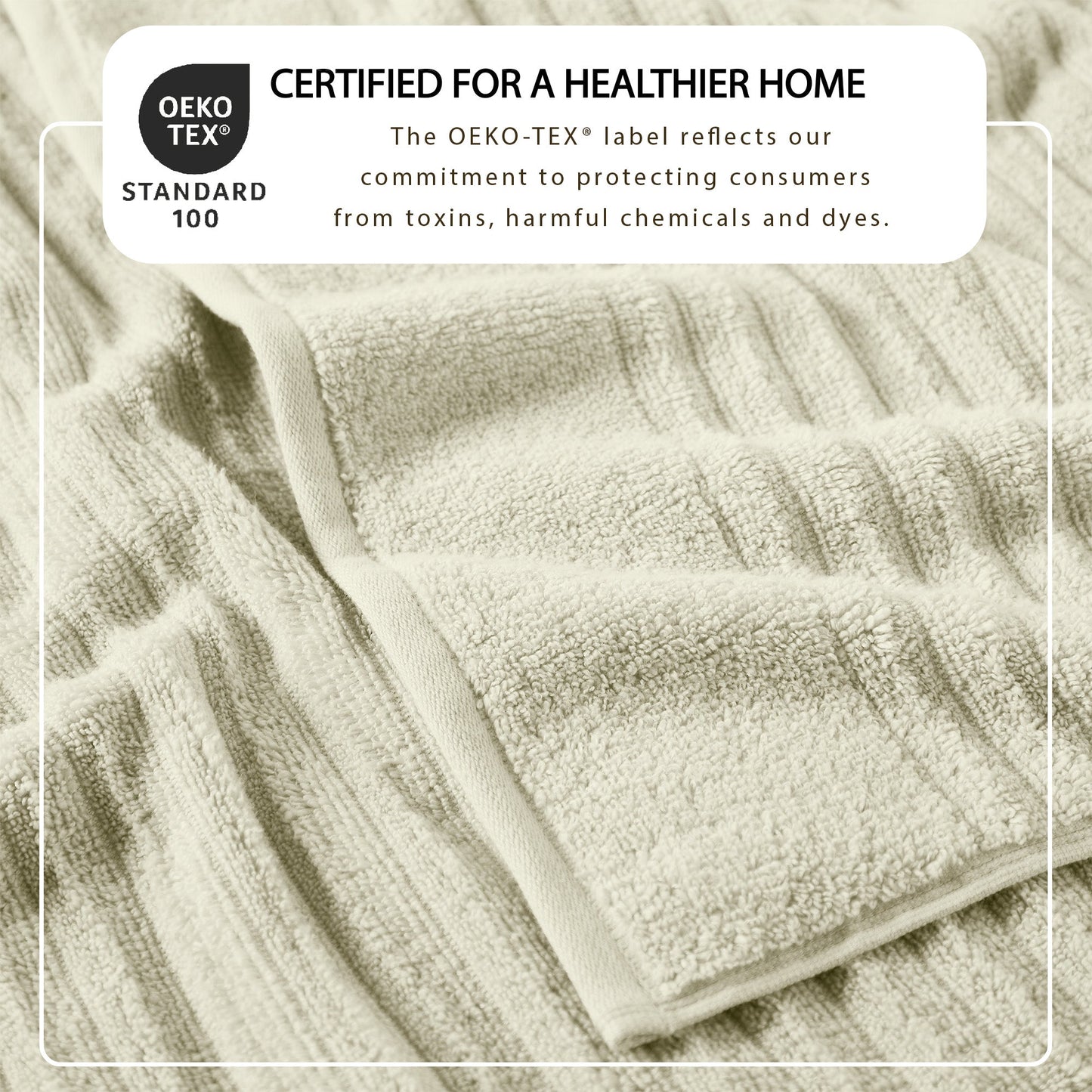 Luxury Combed Cotton Bath Towel Set - Karina Collection
