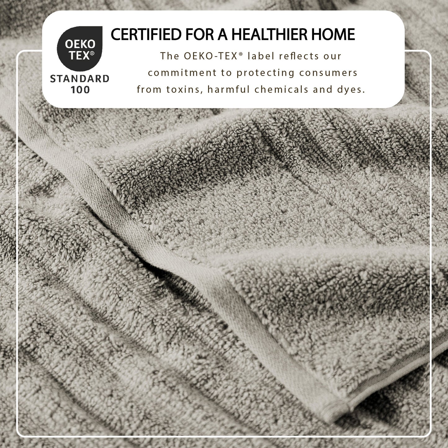 Luxury Combed Cotton Bath Towel Set - Karina Collection
