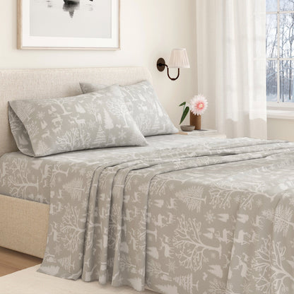 Turkish Cotton Flannel Sheet - Lakeview Collection