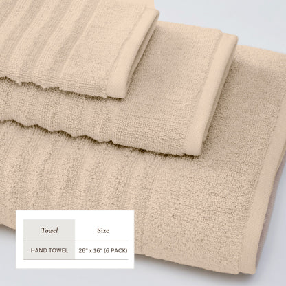 Luxury Combed Cotton Bath Towel Set - Karina Collection