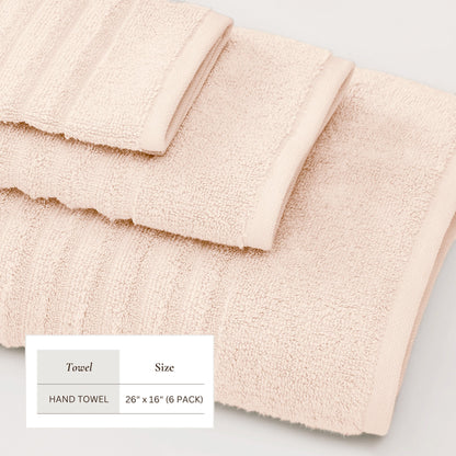 Luxury Combed Cotton Bath Towel Set - Karina Collection