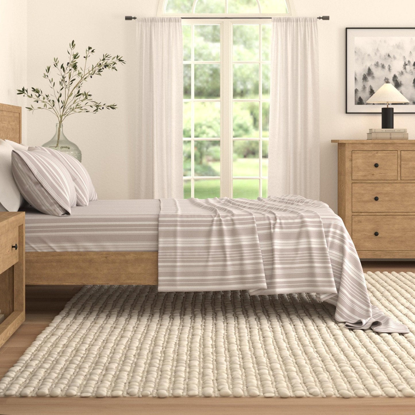 Striped Sheet Set - Elouise Collection