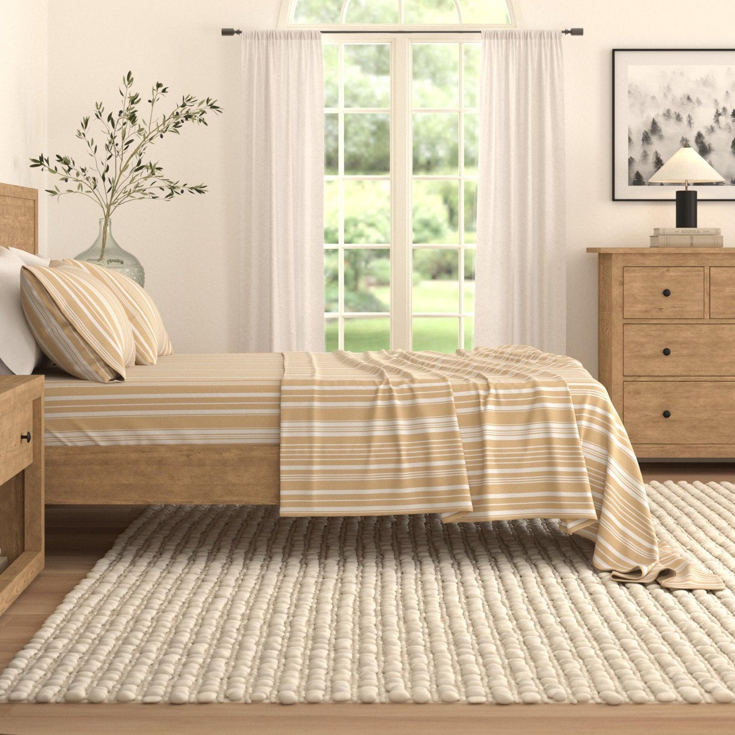 Striped Sheet Set - Elouise Collection