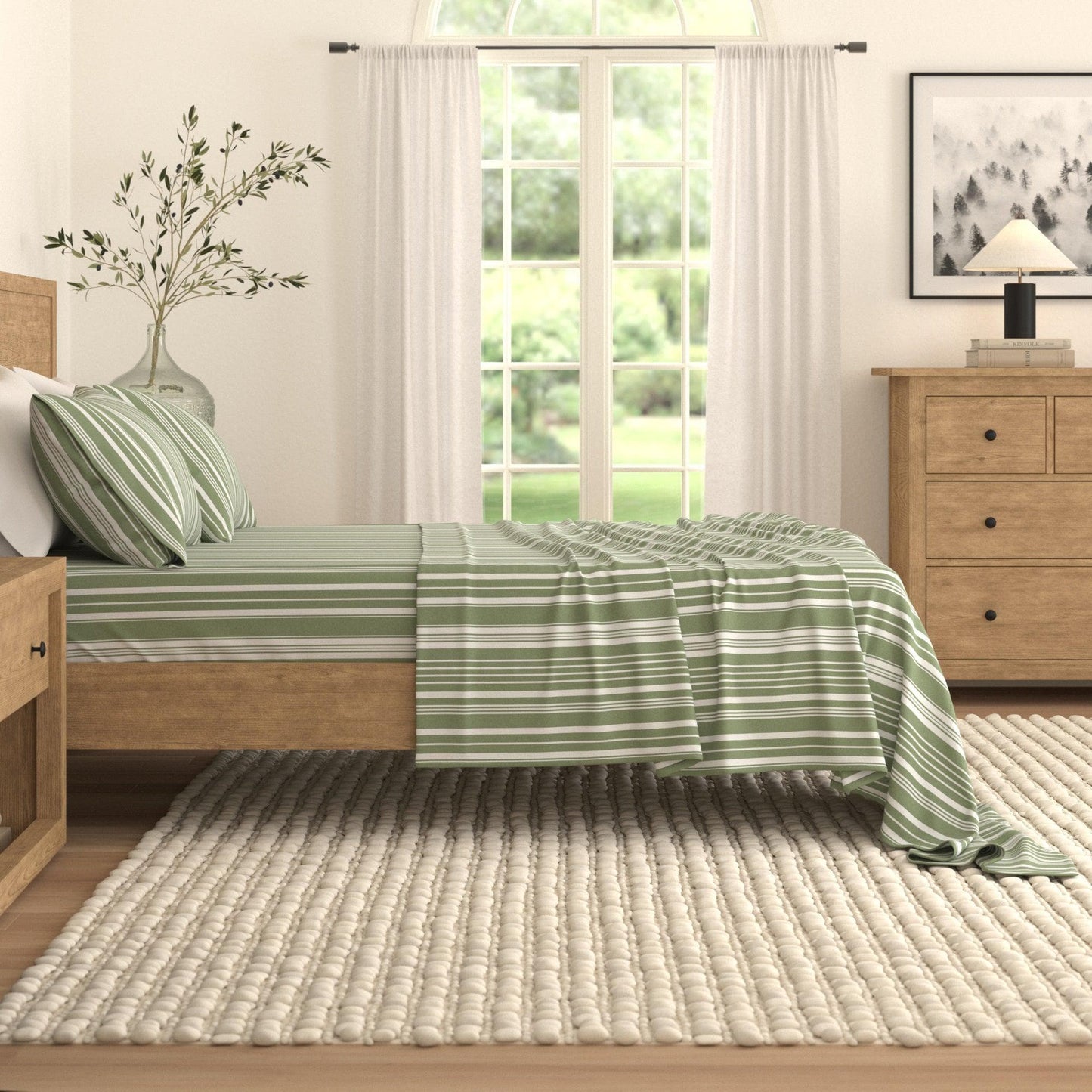 Striped Sheet Set - Elouise Collection