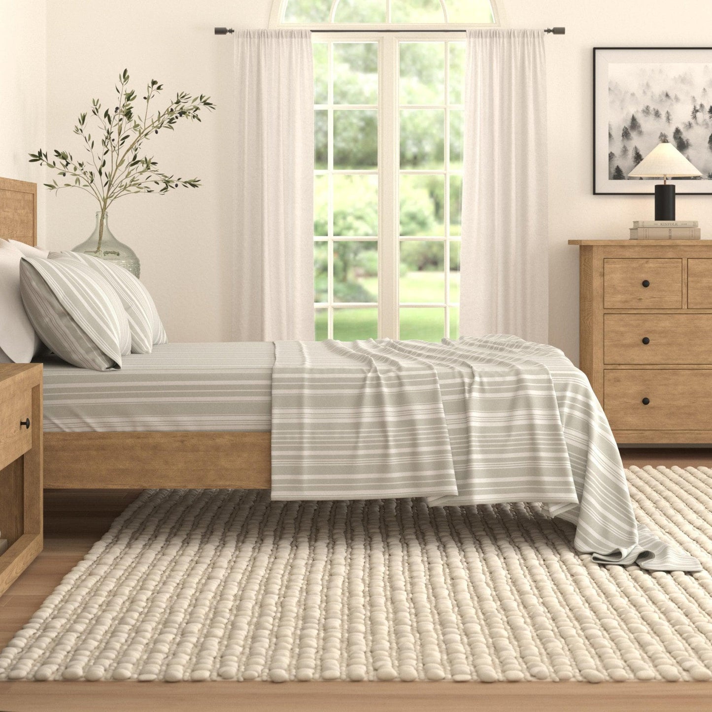 Striped Sheet Set - Elouise Collection