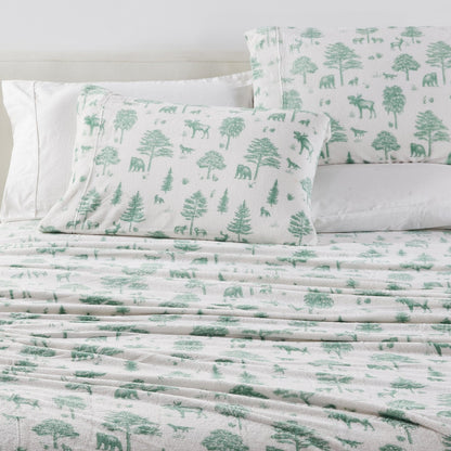 Printed Plush Sheet - Velvet Luxe Collection