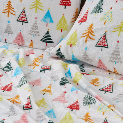 Printed Plush Sheet - Velvet Luxe Collection