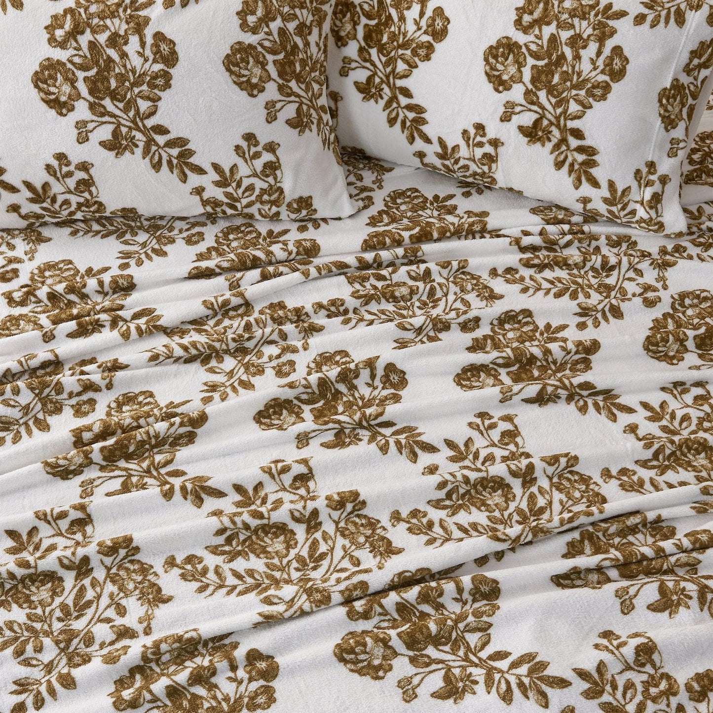 Printed Plush Sheet - Velvet Luxe Collection