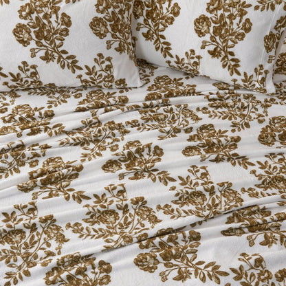 Printed Plush Sheet - Velvet Luxe Collection
