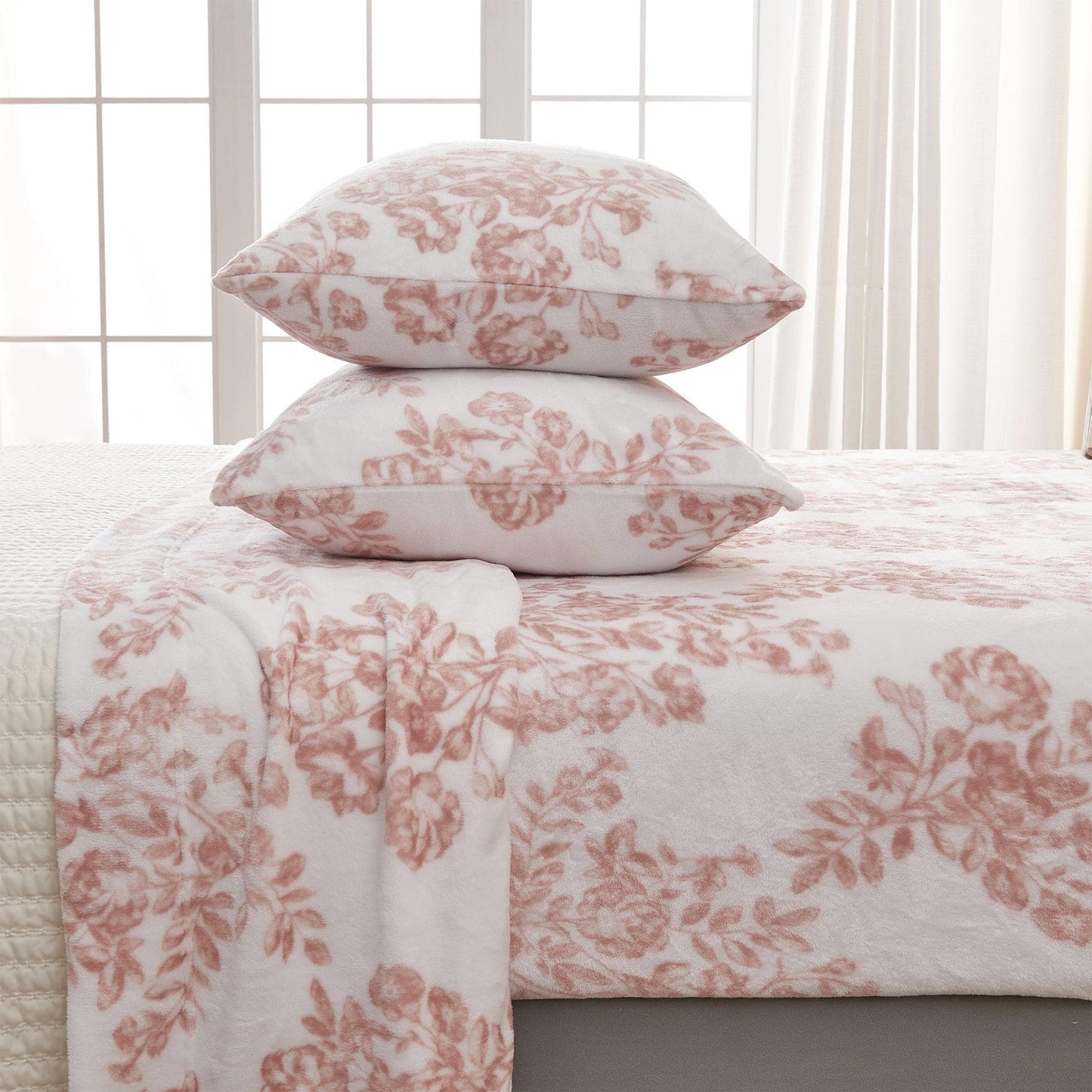 Printed Plush Sheet - Velvet Luxe Collection