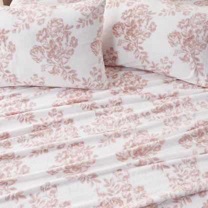 Printed Plush Sheet - Velvet Luxe Collection