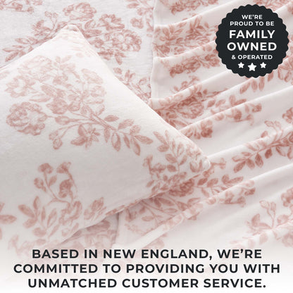 Printed Plush Sheet - Velvet Luxe Collection
