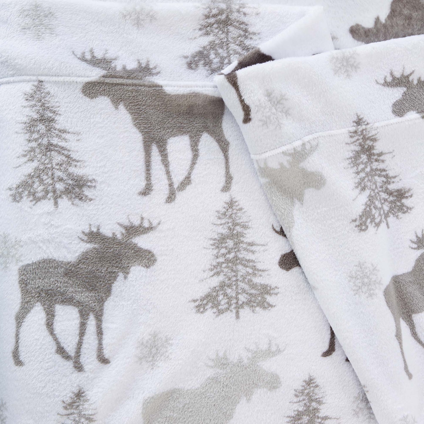 Printed Plush Sheet - Velvet Luxe Collection