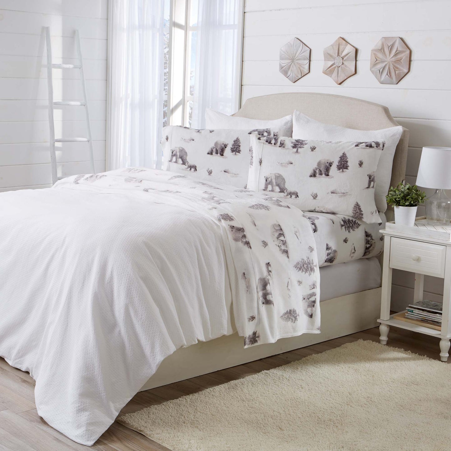 Printed Plush Sheet - Velvet Luxe Collection