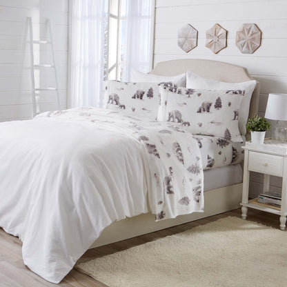 Printed Plush Sheet - Velvet Luxe Collection