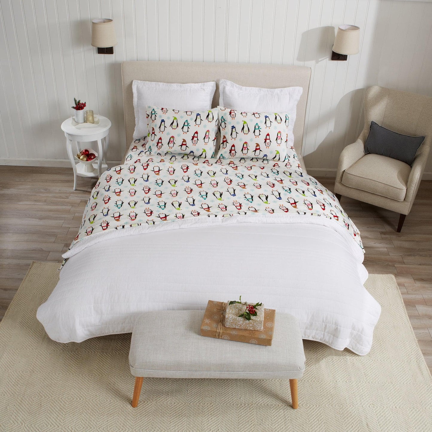 Printed Plush Sheet - Velvet Luxe Collection