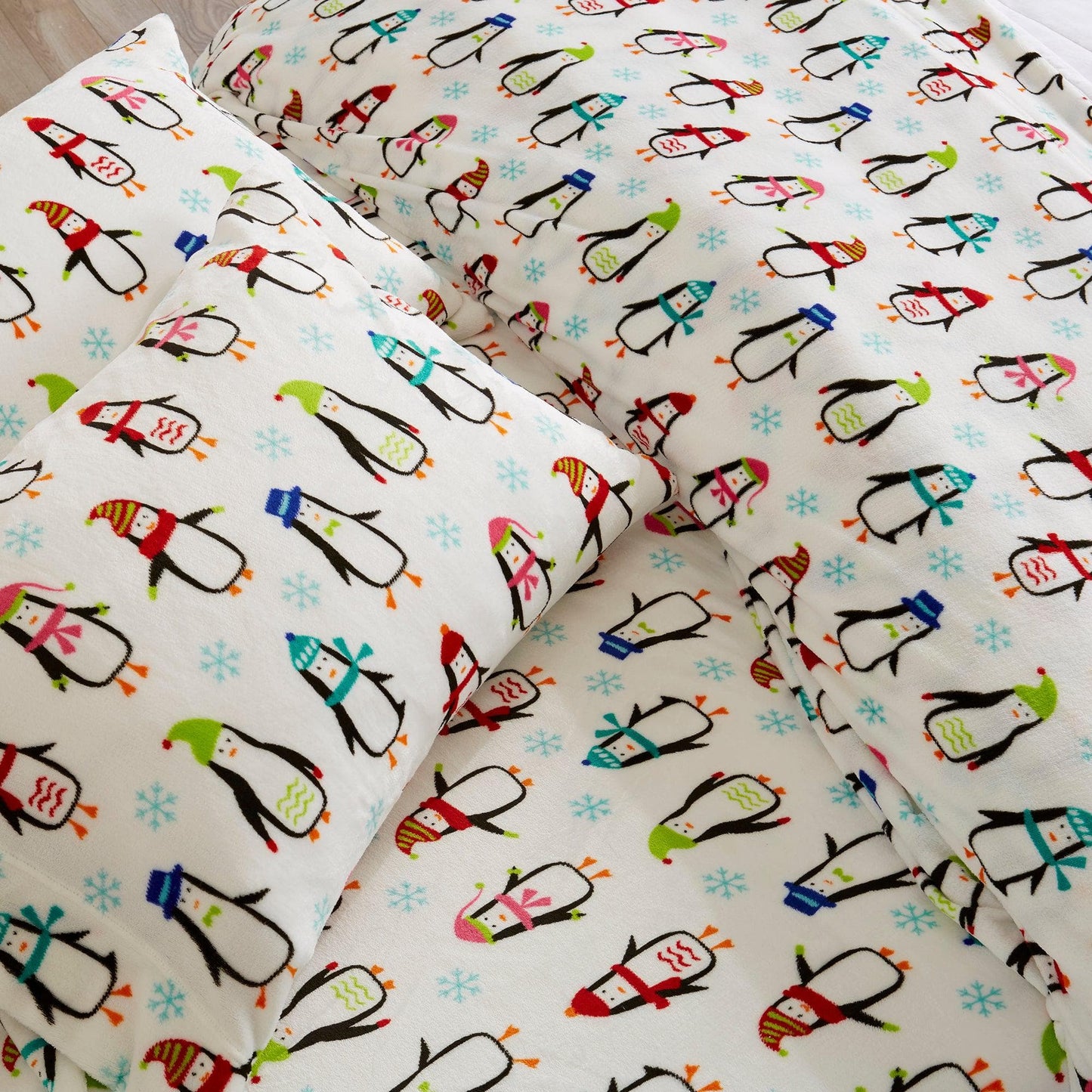 Printed Plush Sheet - Velvet Luxe Collection