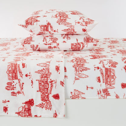 Printed Plush Sheet - Velvet Luxe Collection